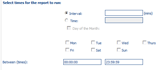 3. Schedule Interval