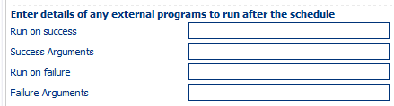 6. External Programs (Deprecated)