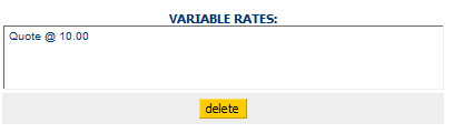 2. Variable Rates