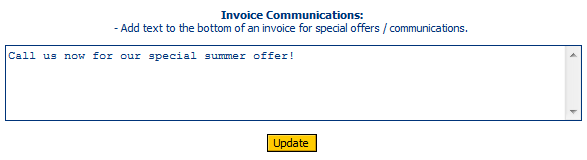 7. Invoice Communications