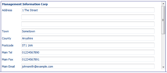 2. Customer Details